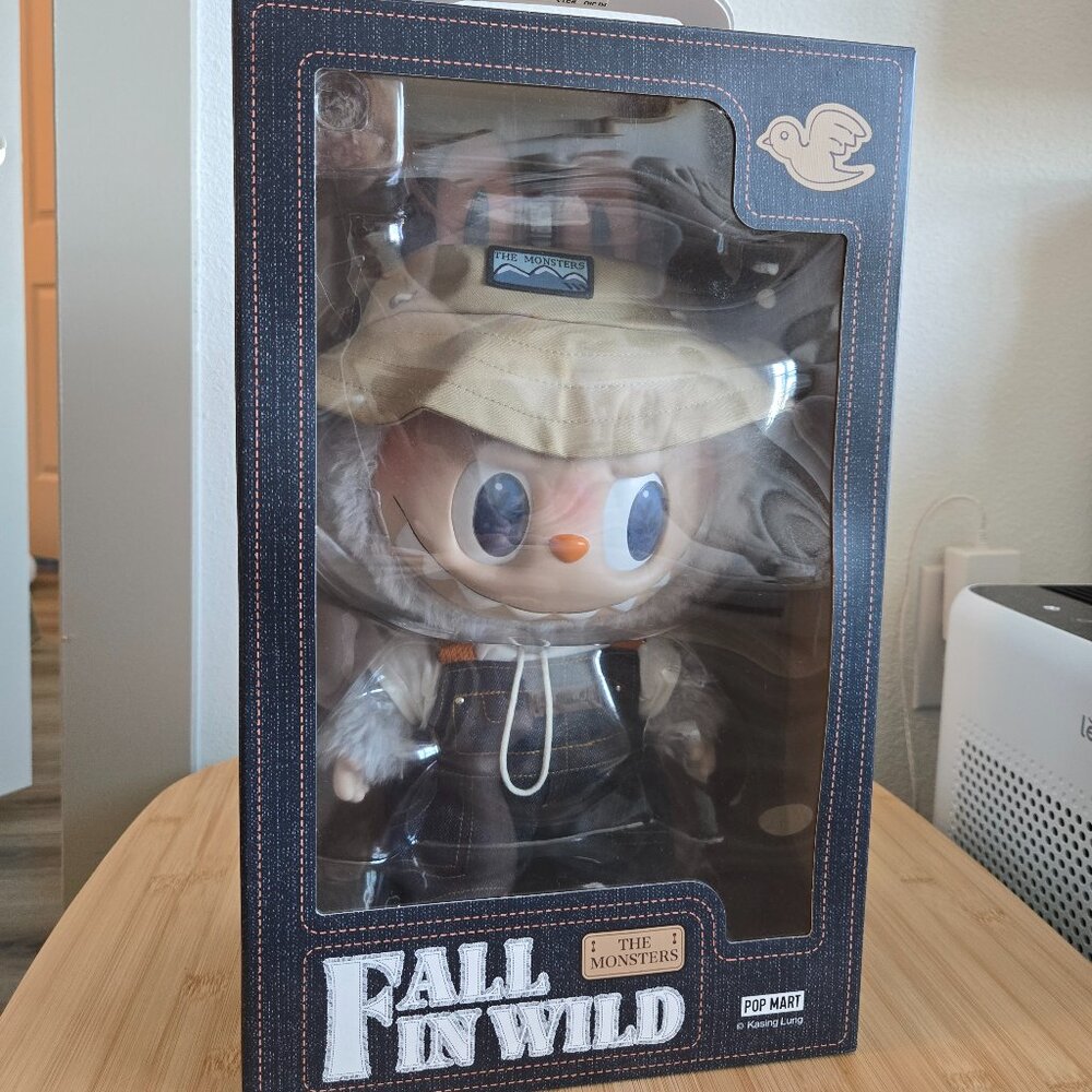 Pop Mart LABUBU The Monsters Fall In Wild Vinyl Plush Doll